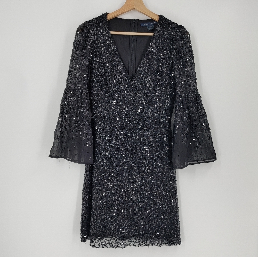 French Connection Cellienne Sequin Dress